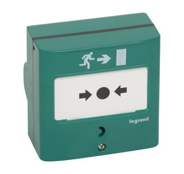 Photo Dispositif de commande manuelle pour issue de secours DCMIS double contact | Ref : 138048