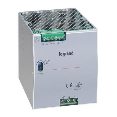 Photo Alimentation stabilise  dcoupage monophase entre 100V~  240V~ et sortie 48V=  -  240W | Ref : 146643