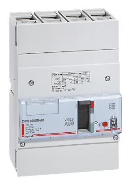 Photo DPX 250 ER AB Disjoncteur t�trapolaire 170A | Ref : 025292