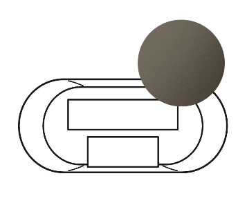 Photo Enjoliveur Cliane - switch cuivre Ethernet - graphite | Ref : 067918