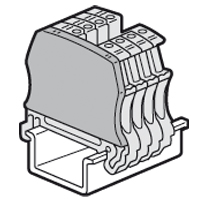 Photo Cloison terminale pour blocs de jonction  vis Viking3 avec 2 tages | Ref : 037553