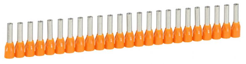 Photo Embout de cblage  collerette isolante Starfix simple en bande pour conducteurs section 4mm  -  or | Ref : 037667