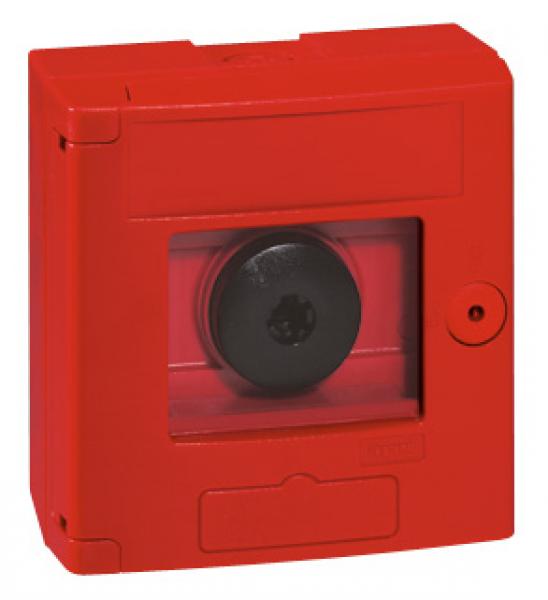 Photo Coffret bris de glace double position IP44 rouge  -  montage en saillie | Ref : 038011