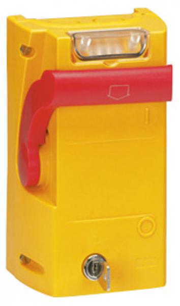 Photo Coffret  manette pour coupure d'urgence avec voyant 48V= | Ref : 038098