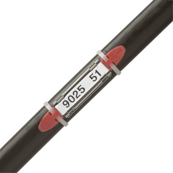 Photo Porte - repères rouge Duplix 7 caractères | Ref : 038452
