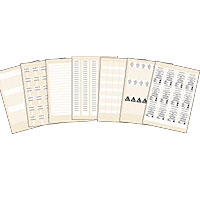 Photo Etiquette de repérage adhésive pour imprimante laser 25x24mm pour fils câbles et cordons Ø17mm maxi | Ref : 038818