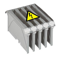 Photo Cloison d'isolement pour bloc de jonction de puissance nu Viking3 avec pas 34mm et 46mm | Ref : 039478