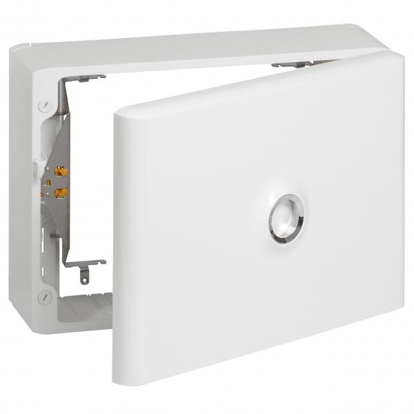 Photo Habillage DRIVIA 18 modules pour platine 13 rfrence 401181 ou 401191  -  RAL9003 | Ref : 401189