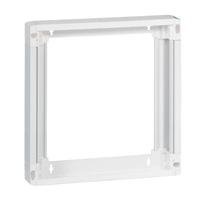 Photo Rehausse pour coffret DRIVIA 18 modules 2 ranges  -  Blanc RAL9003 | Ref : 401272