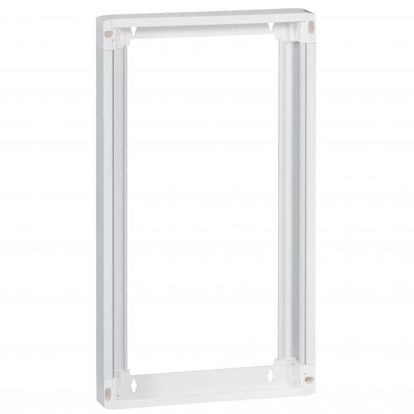 Photo Rehausse pour coffret DRIVIA 18 modules 4 ranges  -  Blanc RAL9003 | Ref : 401274