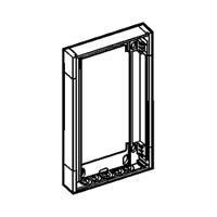 Photo Rehausse pour coffret DRIVIA 13 modules 1 range + platine de branchement | Ref : 401381
