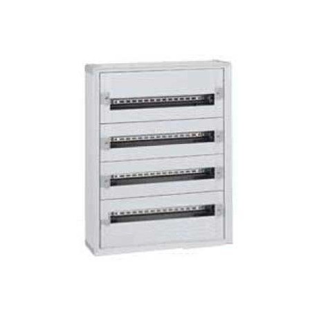 Photo Coffret distribution isolant XL³160 tout modulaire 4 rangées - 96 modules | Ref : 401804