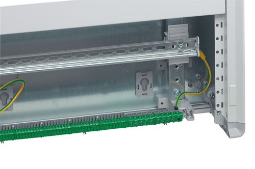Photo Coffret distribution isolant XL160 tout modulaire avec espace ddi pour kit de branchement  -  4 ranges | Ref : 401816