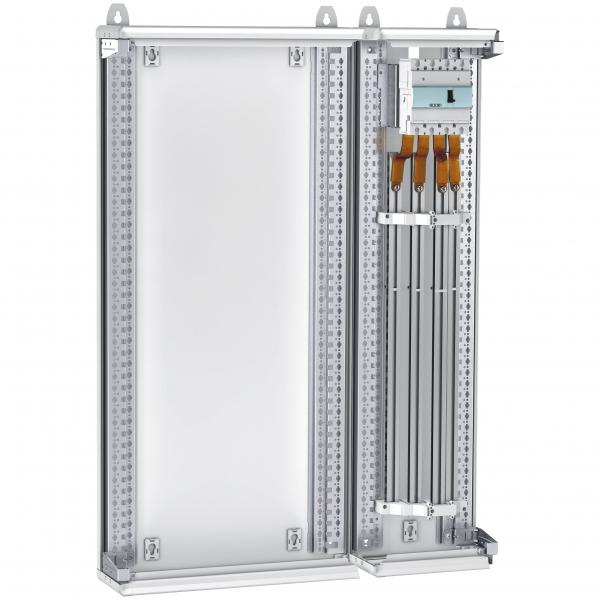 Photo Barre aluminium cuivré étamé en C 250A répartition VX³ hauteur 1600mm | Ref : 404430