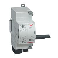 Photo Commande motorisée réenclenchement pour un produit DX³ 1 module par pôle - 230V~ - 2 modules | Ref : 406295