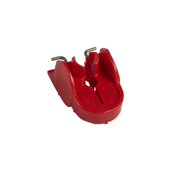 Photo Support pour 1 cadenas 5mm ou 6mm pour appareils modulaires | Ref : 406303