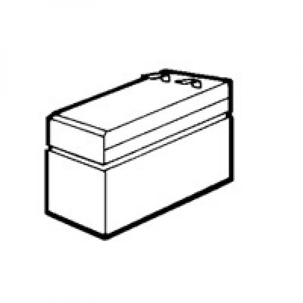 Photo Batterie au plomb 12V 7Ah pour centralisateur de mise en scurit incendie typeB rfrence 040605 | Ref : 040749