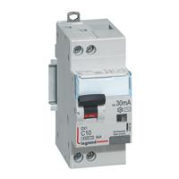 Photo Disjoncteur différentiel DX³4500 arrivée haute et départ bas à vis U+N 230V~ - 10A typeAC 30mA - courbe C - 2 modules | Ref : 410704