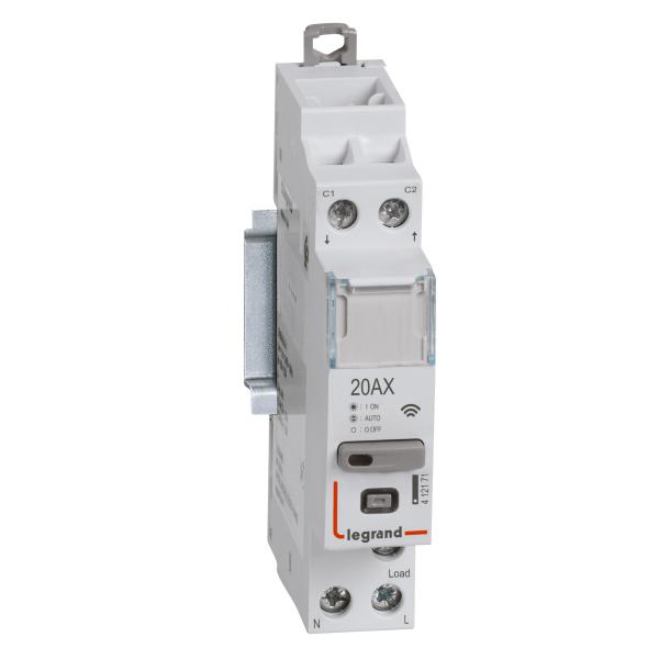 Photo Contacteur connect DRIVIA with Netatmo multifonction 1P 20AX 230V~- 1 module | Ref : 412171
