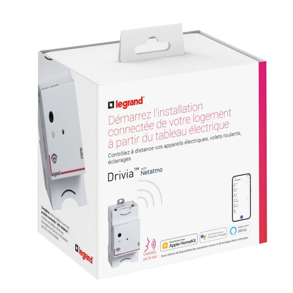 Photo Pack de dmarrage Drivia with Netatmo installation connecte : 1 module Control | Ref : 412181