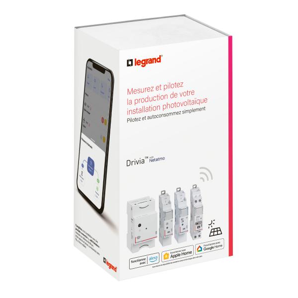 Photo Pack de dmarrage Drivia with Netatmo - Mesurer et piloter sa production solaire | Ref : 412193