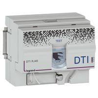 Photo DTI modulaire RJ45 pour coffret multimdia  -  4,5 modules | Ref : 413008