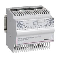 Photo Switch modulaire pour mise en rseau informatique 4 sorties RJ45 1Gigabit  -  IP20 IK04  -  4 modules | Ref : 413009
