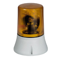Photo Feu � �clats 1050 candelas - IP 65 - IK 10 - 230 V~ - orange | Ref : 041356