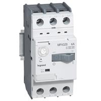 Photo Disjoncteur moteur magnétothermique MPX³32S - réglage thermique 4A à 6A - pouvoir de coupure 100kA en 415V | Ref : 417308