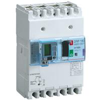 Photo Disjoncteur magnétothermique différentiel DPX³160 pouvoir de coupure 16kA 400V~ - 4P - 160A | Ref : 420037