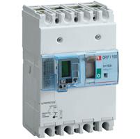 Photo Interrupteur  dclenchement libre DPX - I160  -  4P avec diffrentiel  -  160A | Ref : 420197