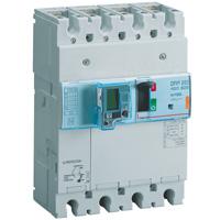 Photo Disjoncteur électronique différentiel DPX³250 pouvoir de coupure 25kA 400V~ - 4P - 100A | Ref : 420325
