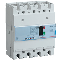 Photo Disjoncteur de branchement version Enedis DPX250AB diffrentiel 130A 4P | Ref : 420731