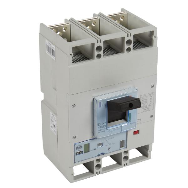 Photo Disjoncteur électronique S2 DPX³1600 pouvoir de coupure 50kA 400V~ - 3P - 1250A | Ref : 422314