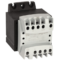Photo Transformateur de scurit primaire 230V  400V et secondaire 24V~  -  63VA | Ref : 042856