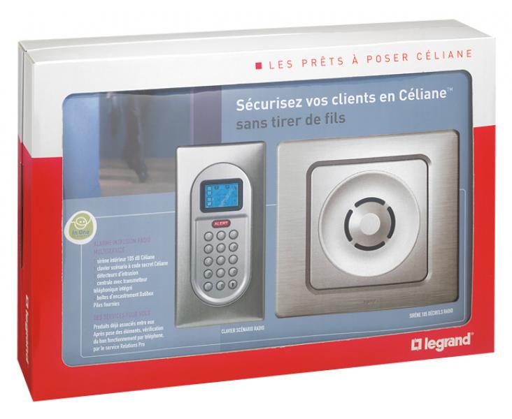 Photo Prêt à poser : alarme intrusion radio multiservice Saillie | Ref : 043208