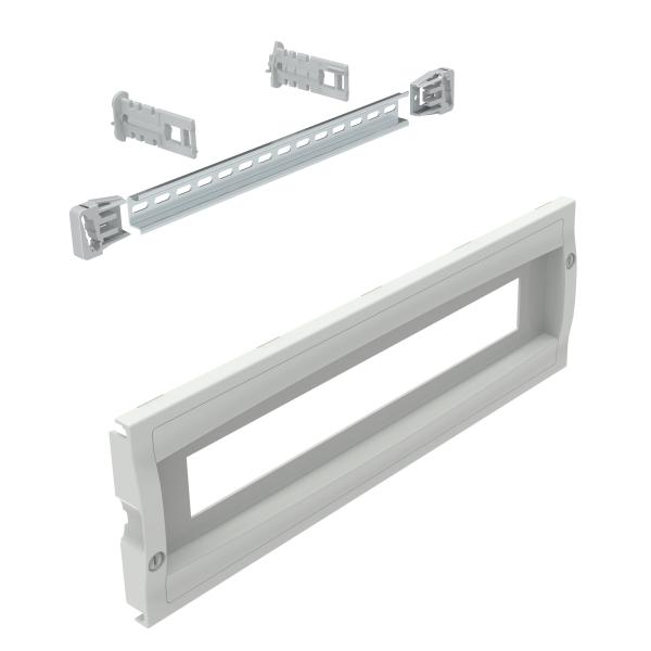 Photo Plastron modulaire plastique pour chassis  composer - haut 150mm largeur 800mm | Ref : 433052