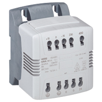 Photo Transformateur commande et sparation des circuits connexion automatique primaire 230V  400V second | Ref : 044254