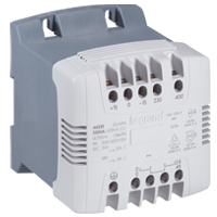Photo Transformateur commande et sparation des circuits connexion vis primaire 230V  400V, secondaire 11 | Ref : 044265
