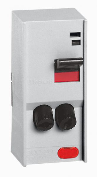 Photo Combiné Pac à cartouches Pac saillie 20A 1P+N - gris clair | Ref : 046162