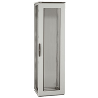 Photo Armoire Altis assemblable métal avec porte vitrée IP55 IK10 - 2000x800x600mm - RAL7035 | Ref : 047363