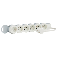 Photo Rallonge multiprise 6 prises 2P+T 16A 230V avec cordon 3m | Ref : 050062