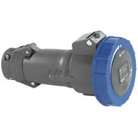 Photo Prise mobile Hypra IP66/67 - 55 16A - 200V~ à 250V~ - 2P+T - plastique | Ref : 051176