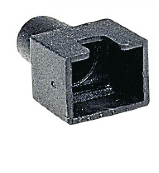 Photo Manchon noir pour fiches RJ45 pour cble rond | Ref : 051706