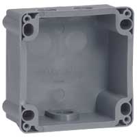 Photo Botier rversible Hypra pour Prisinter 2P+T , 3P+T et 3P+N+T 32A IP44/55  -  plastique | Ref : 052949