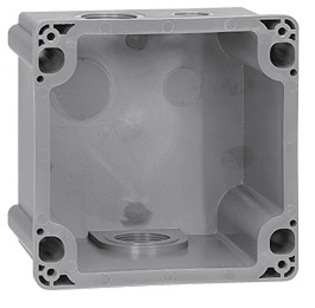 Photo Botier rversible simple Hypra IP44/55 pour Prisinter 63A  -  plastique | Ref : 053749