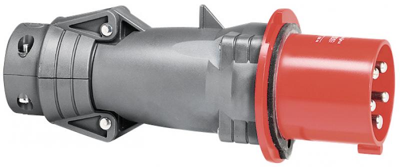 Photo Fiche mobile droite Hypra IP44 63A  -  380V~  415V~  -  3P+N+T  -  plastique | Ref : 053844