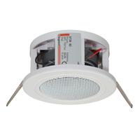 Photo Haut - parleur spot encastr pour faux plafond 8ohms 20W dimensions diamtre 100mm  -  blanc | Ref : 573982