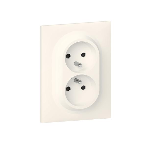 Legrand Réf. 600335 et 600801 Dooxie Complet : Prise Surface et Plaque