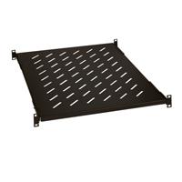 Photo Tablette fixe hauteur 1U profondeur 425mm fixation sur 4 montants 19pouces pour baie Linkeo profondeur 600mm | Ref : 646505